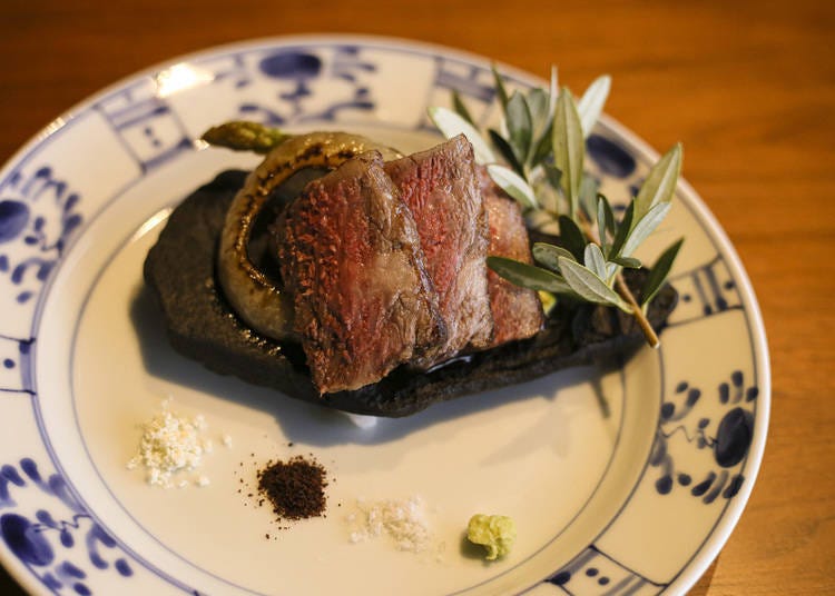 A succulent beef dish at Umioto Mari