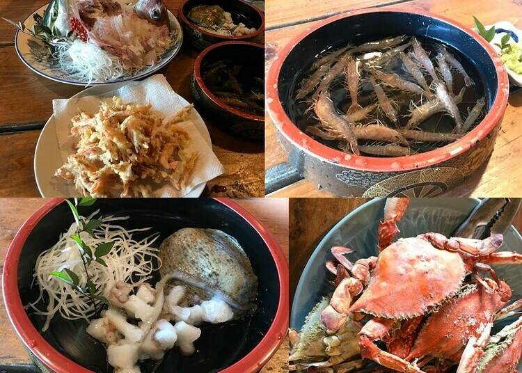 A variety of meals are offered on Draworth's island tours
