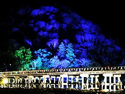 12月中旬：京都・嵐山花灯路