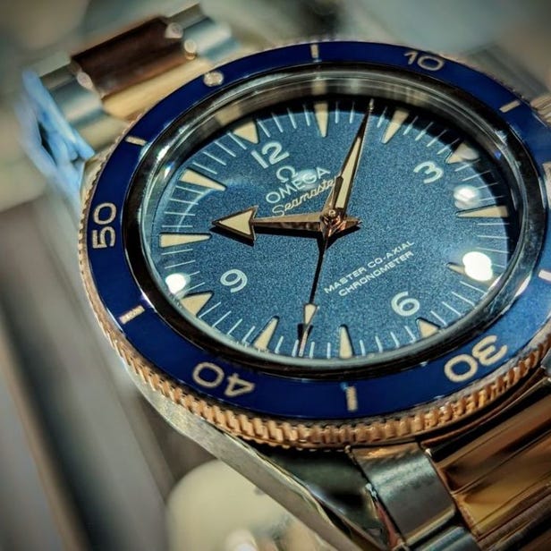 Sales for New products of OMEGA Seamaster300M Titanium×Sednagold open 18 April 2024, 11:00AM.