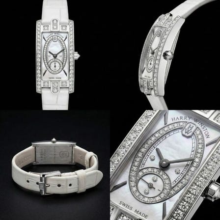 New shipment of Harry Winston Avenue C Mini with Small Seconds White Mother-of-Pearl Dial Ref. AVCQSS16WW001 arriving today at 12:00PM ; previous shipment was 60 days ago.