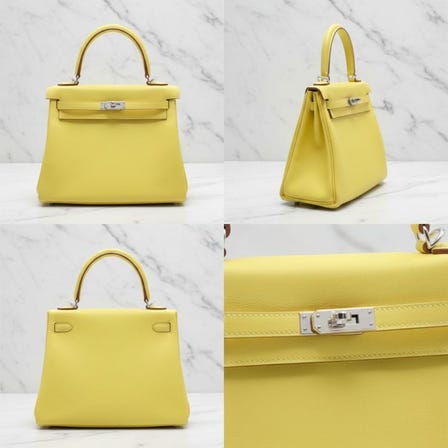 New shipment of Herm&egrave;s Kelly 25, Jaune Poussin, Swift Leather, Palladium Hardware, Z Stamp arriving 5 February 2026, 12:00PM ; previous shipment was 60 days ago.