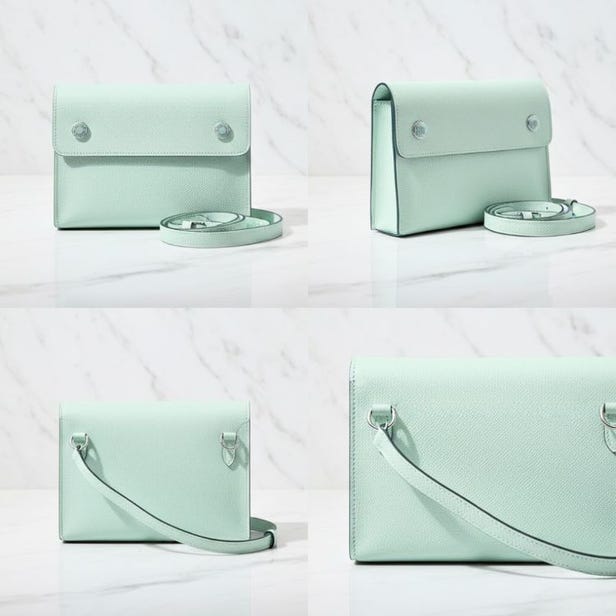 New shipment of Hermès Nap To Go 18 Vert Peppermint Epsom Leather Palladium Hardware K Stamp arriving 8 February 2026, 12:00PM ; previous shipment was 60 days ago.