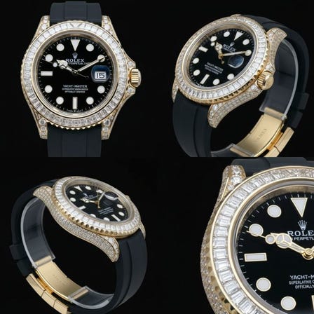 60 일 입하되었 시크릿 모델 롤렉스 요트마스터 42 Ref. 226668TBR 블랙 다이얼 &middot; 옐로우 골드 애칭: 골드 요트 / 다이아 요트 오늘 12:00에 입하