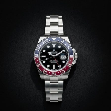 断货60天的劳力士 格林尼治型 II 型号 126710BLRO 蚝式表带 黑色表盘 40毫米本日12:00到货