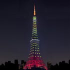 世界禁煙デー：東京タワーイエローグリーンライトアップ