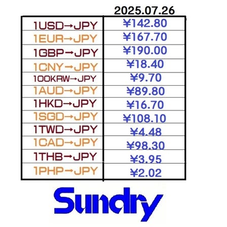お得なﾚｰﾄで外貨両替（エクスチェンジ）