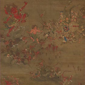 "The Realm of Beasts" from The Six Realms of Existence (National Treasure)