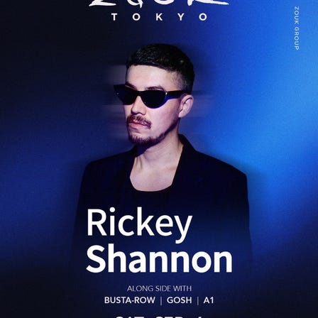 Rickey Shannon at Zouk Tokyo
