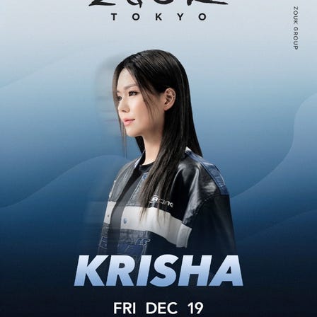 KRISHA at Zouk Tokyo