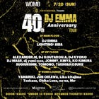 DJ EMMA  40TH ANNIVERSARY (MUSIC: HOUSE)