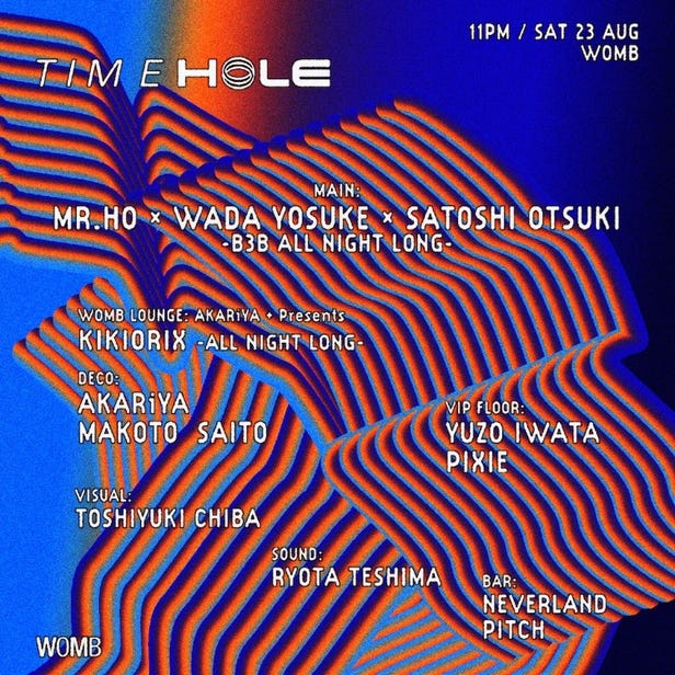 TIME HOLE (MUSIC: TECHNO, HOUSE)
