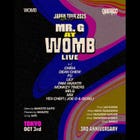MR.G (LIVE) JAPAN TOUR -QUERICO 3RD ANNIVERSARY (MUSIC: HOUSE, TECHNO)