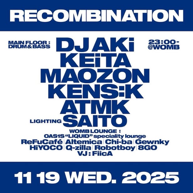 RECOMBINATION (MUSIC: DRUM&BASS)
