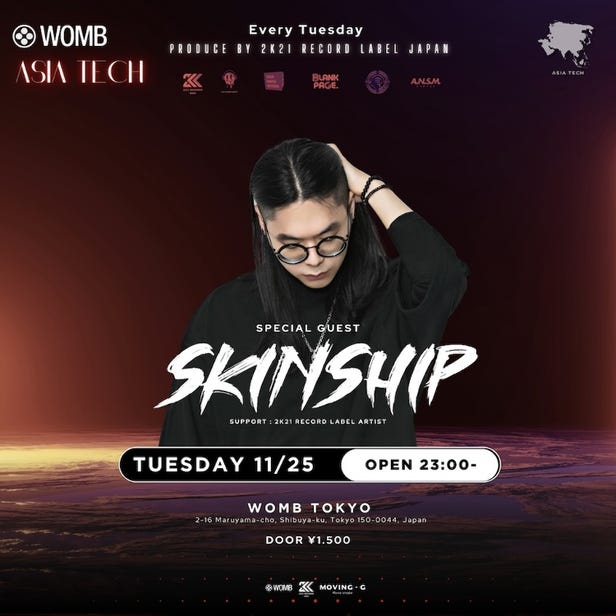 ASIA TECH (MUSIC: ELECTRO HOUSE, TECHNO, TECH HOUSE)