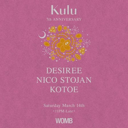 KULU (MUSIC: TECHNO, HOUSE)