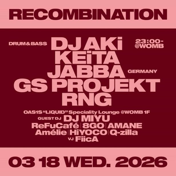 RECOMBINATION (MUSIC: DRUM&BASS)