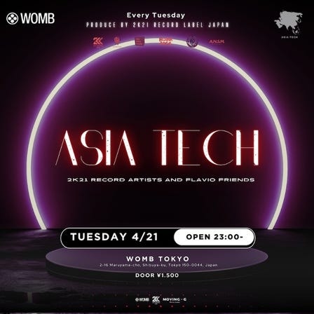 ASIA TECH (MUSIC: ELECTRO HOUSE, TECHNO, TECH HOUSE)
