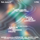 WOMB PRESENTS AKIRAM EN -ALL NIGHT LONG- (MUSIC: TECHNO)