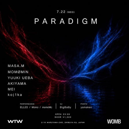 PARADIGM &times; WTW (MUSIC: TECH HOUSE)