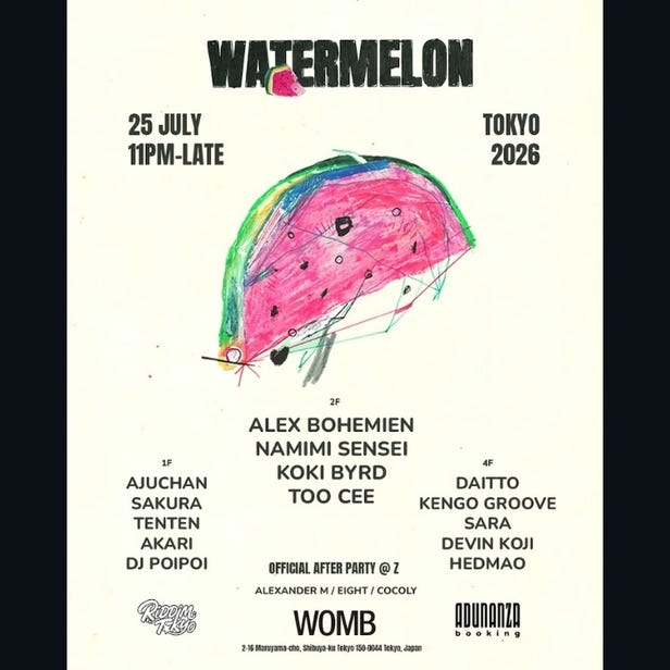 WATERMELON (MUSIC: TECH HOUSE, HOUSE)