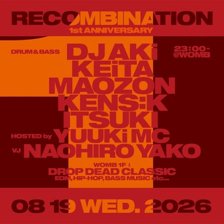 RECOMBINATION (MUSIC: DRUM&BASS, EDM, HIP HOP, BASS)