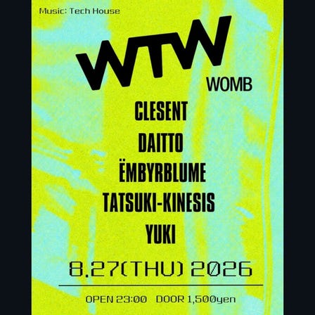 WTW (MUSIC: TECH HOUSE)