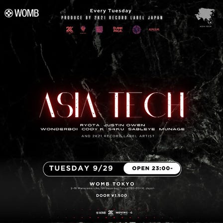 ASIA TECH (MUSIC: ELECTRO HOUSE, TECHNO, TECH HOUSE)
