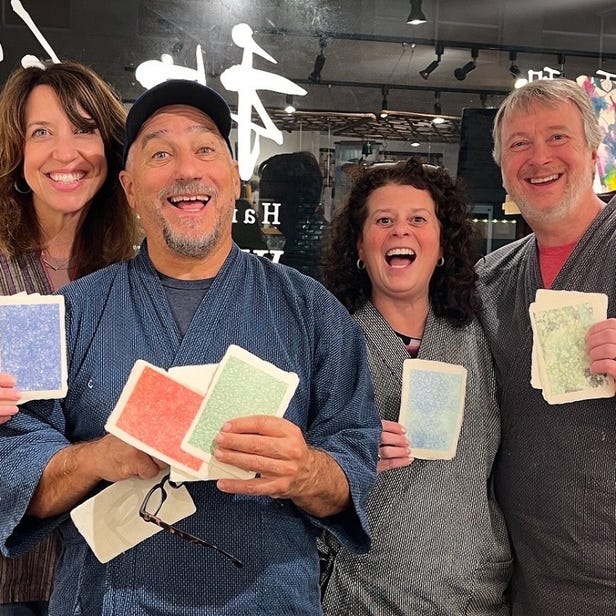 【Tokyo/Asakusa】Traditional Japanese Washi Papermaking experience
