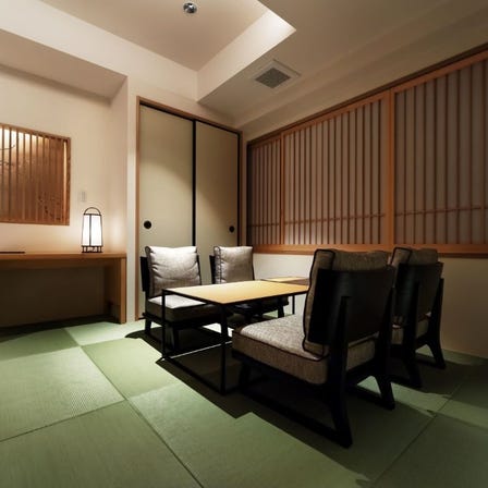 스위트 룸<br />
최상층에 노천탕이 딸린 일본식 객실은 단 하나