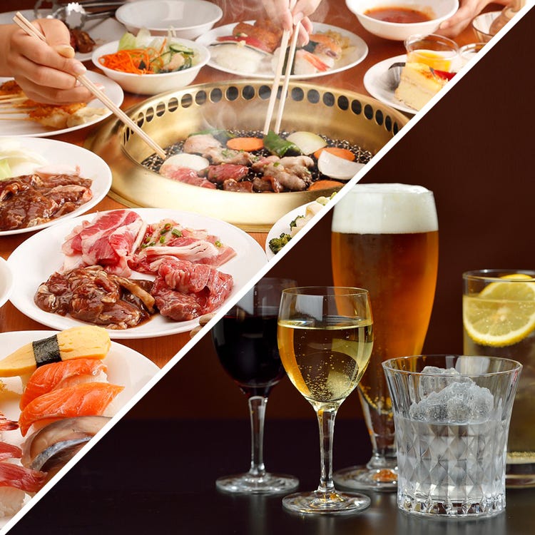 飲み放題 食べ放題 バイキング 東京 東京周辺 Live Japan 日本の旅行 観光 体験ガイド