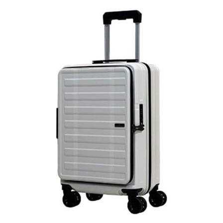 Jonetsu Kakaku Front-Door Carry-On LL
This carry-on features a brilliant "front-door" design, allowing you to access the main compartment while the suitcase is standing upright. It’s incredibly convenient for grabbing a laptop or a jacket on the go.