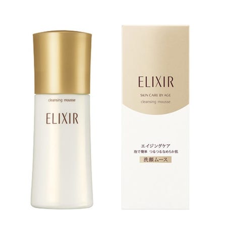 Pump-type facial cleansing mousse with plenty of elastic foam
The fine, elastic foam softens the skin while leaving it plump and smooth.
While preserving moisture, it prepares the skin so that the next cosmetic product can be used easily.