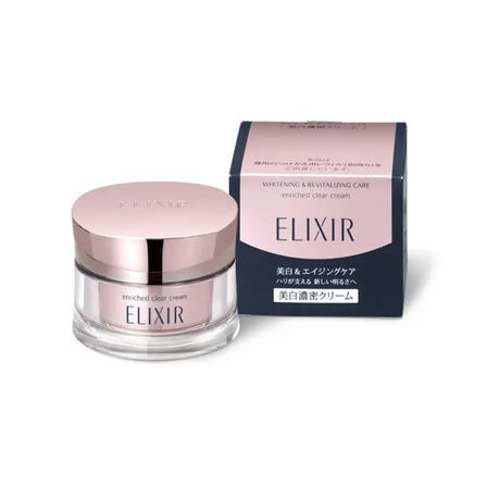 To the new brightness that firmness supports. dense whitening cream
Firm skin does not show shadows or darkness, and even the impression of the face is bright.
Elixir's whitening and aging care focuses on this fact.