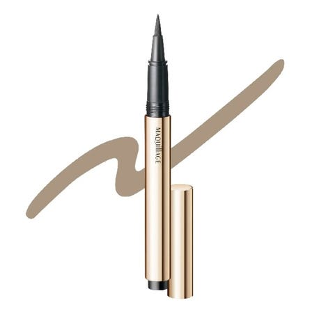 Liquid eyeliner that blends into the crease of your eyes like a shadow
The transparent shadow color effect creates a ``shadow at the edge of the eye'' that naturally makes the eyes look larger.