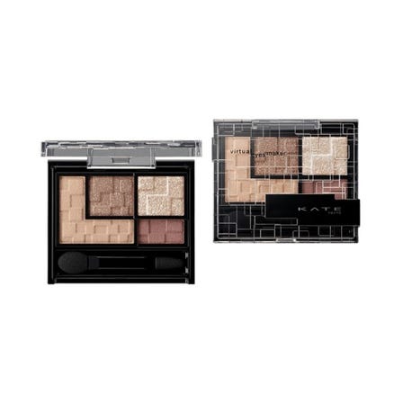 With two lower eyelid colors,
For neat eyes that expand both vertically and horizontally.
An eyeshadow that completes your lower eyelid makeup with just one palette.