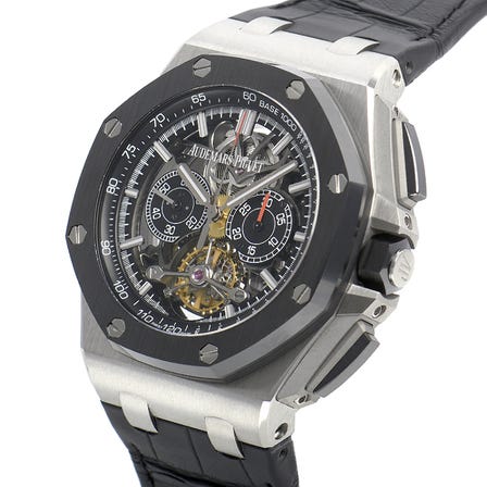 AUDEMARS PIGUET<br />
Royal Oak Offshore Tourbillon Chronograph (Price may vary)