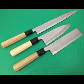 日式廚刀組/16層積層/安來鋼青紙1號(柳刃、出刃、薄刃)