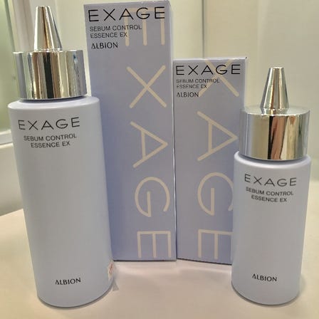 EXAGE WHITE シーバムコントロールエッセンスEX

過剰な皮脂や毛穴の黒ずみ、角栓をしっかりと取り除き
毛穴の目立たない肌に整える薬用美容液です

5月18日お得な限定キット発売します