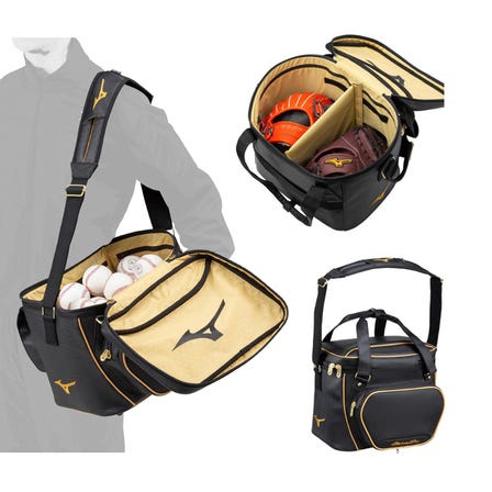 【ミズノプロ】ボールケース / グラブケース
新機能スプリットストラップ搭載で、グラブケースとしても使用可能な用具バッグ。

#mizuno #mizuno_baseball #ball_case #glove_case #bag