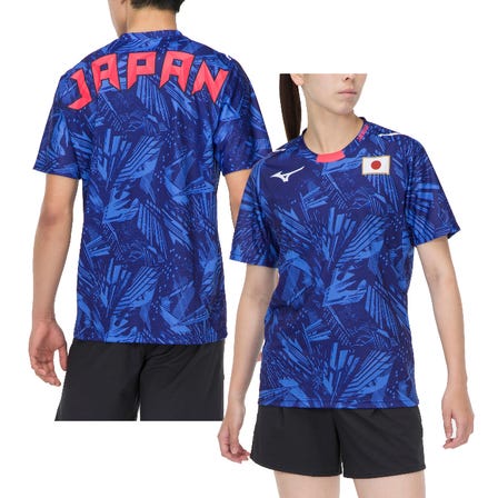 T-SHIRT
Let's raise our mood with a cheering T-shirt with the Japanese flag!

#mizuno #japan #tshirts #unisex