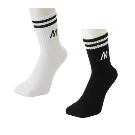 LOGO SOCKS
簡單易搭配，M 標誌襪子。

#mizuno #socks #logo_collection