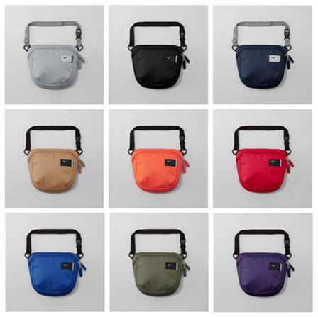 COLORE SHOULDER POUCH
帶防病毒袋的肩背包。全部 9 種顏色。

#mizuno #colore #shoulder_pouch #antibacterial #antiviral