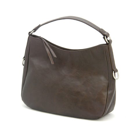 Cow Leather Semi Shoulder Bag