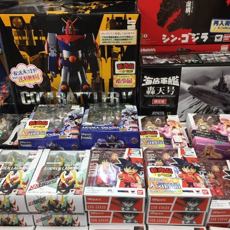 Character Toy · Figure<br />
<br />
Always the latest and topical items are in stock in large quantities!<br />
Especially, we are good at selecting products of categories such as robot / mecha-anime / hero.