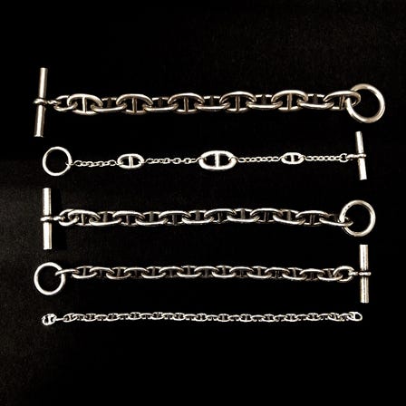 Vintage HERMES Chaine dA'ncre Bracelet