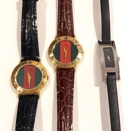 VINTAGE GUCCI WATCH ¥40,000+tax〜¥48,000+tax