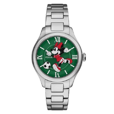【Fossil】MICKEY AND FRIENDS soccer LE1201 Quartz Women