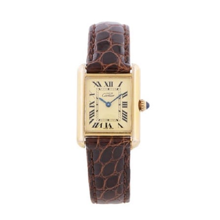 【CARTIER】Vintage CARTIER Mast Tank MM W1017354 / 2415 Quaetz used 1990s