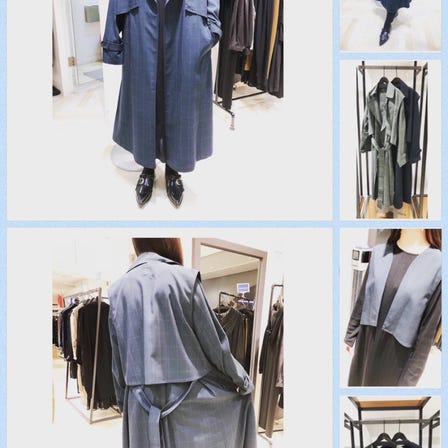 Coat with vest (747-99006)<br />
2 colors　Gray  Navy